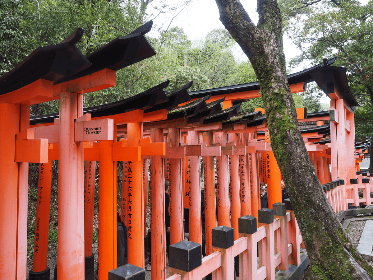 Fushimi Inari Shrine, Thousand Torii Gates