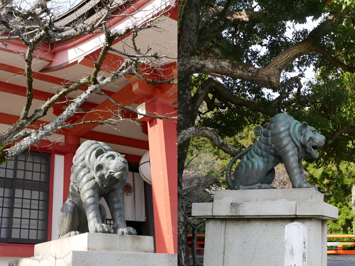 Kurama-dera Complete Guide: Hiking Routes, Cable Car, Tengu Legends & Must-See Spots - 第32張圖 Kurama-dera Main Hall A-un tigers