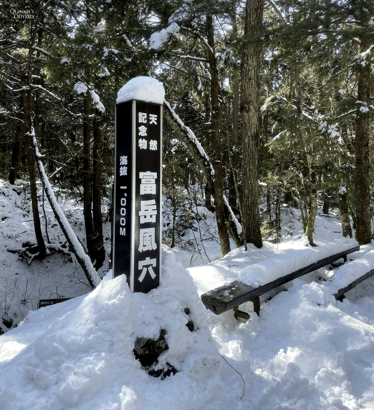 Fugaku Wind Cave snow