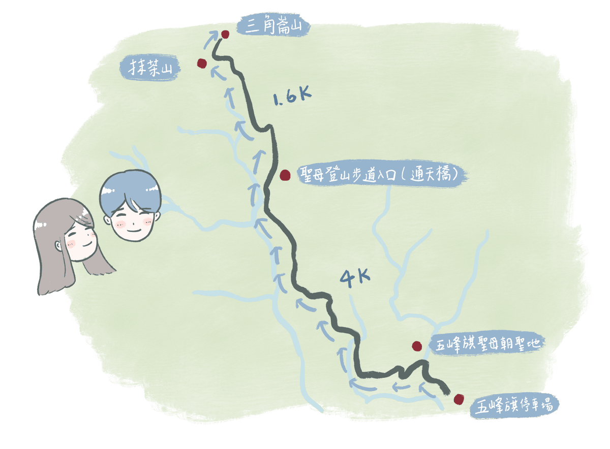 抹茶山、三角崙山:宜蘭礁溪秘境健行日記 - 第5張圖