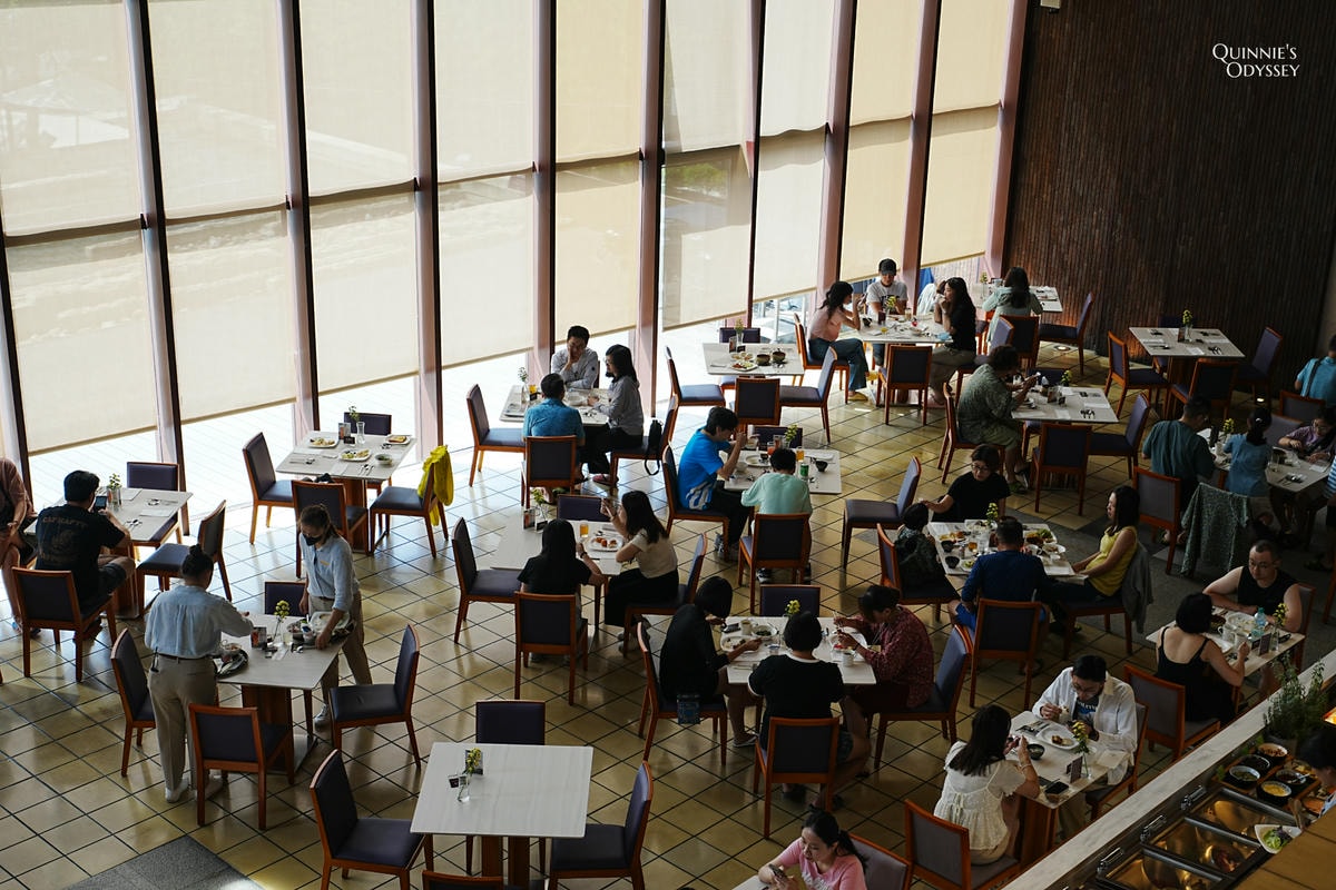 礁溪老爺酒店:宜蘭溫泉住宿一泊二食、洋式標準套房開箱 - 第43張圖 雲天自助餐廳