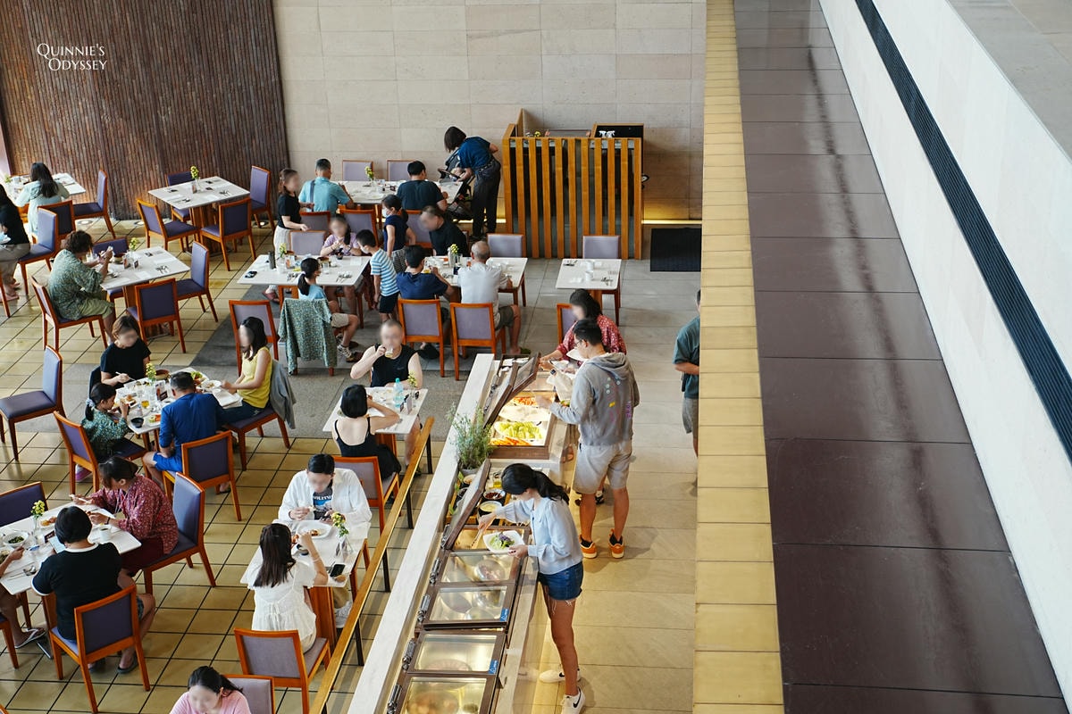 礁溪老爺酒店:宜蘭溫泉住宿一泊二食、洋式標準套房開箱 - 第44張圖 雲天自助餐廳