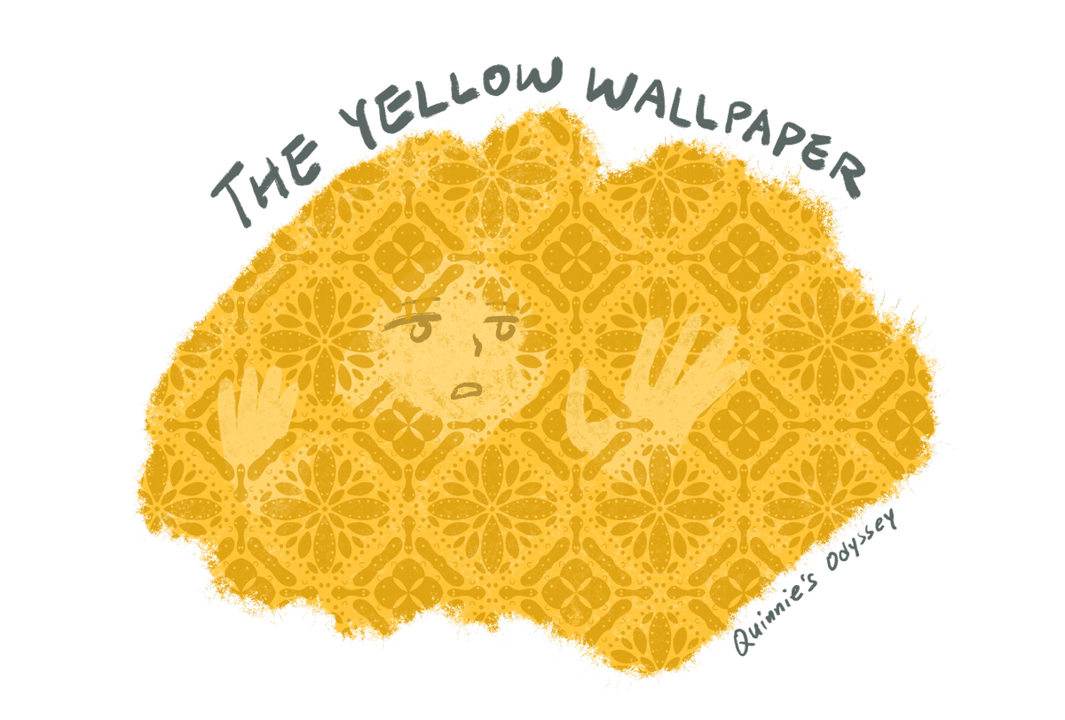 荷蘭迷幻蘑菇體驗心得:讓人想像力爆棚的初體驗 - 第19張圖 The Yellow Wallpaper