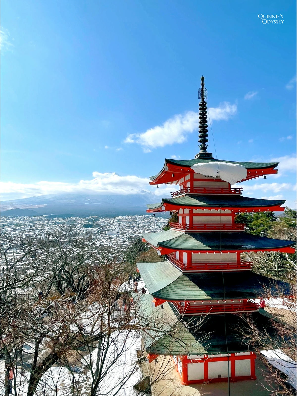 富士山熱門景點:新倉富士淺間神社-忠靈塔與富士山的絕美景致 - 第15張圖 新倉富士淺間神社