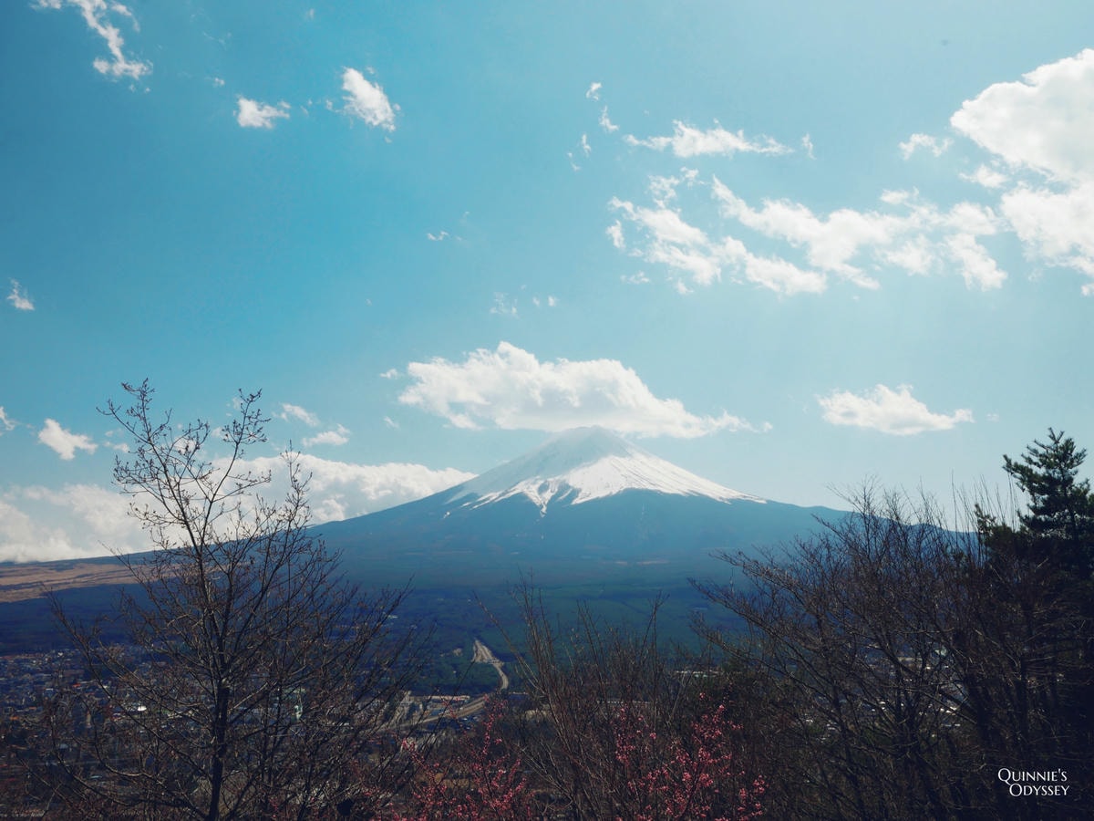 富士山必去周邊景點:I人的旅遊心得分享 - 第19張圖 河口湖天上山公園