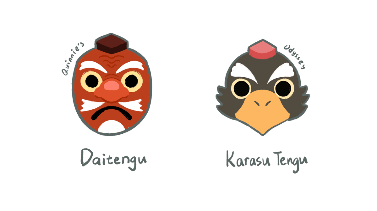 tengu illustration