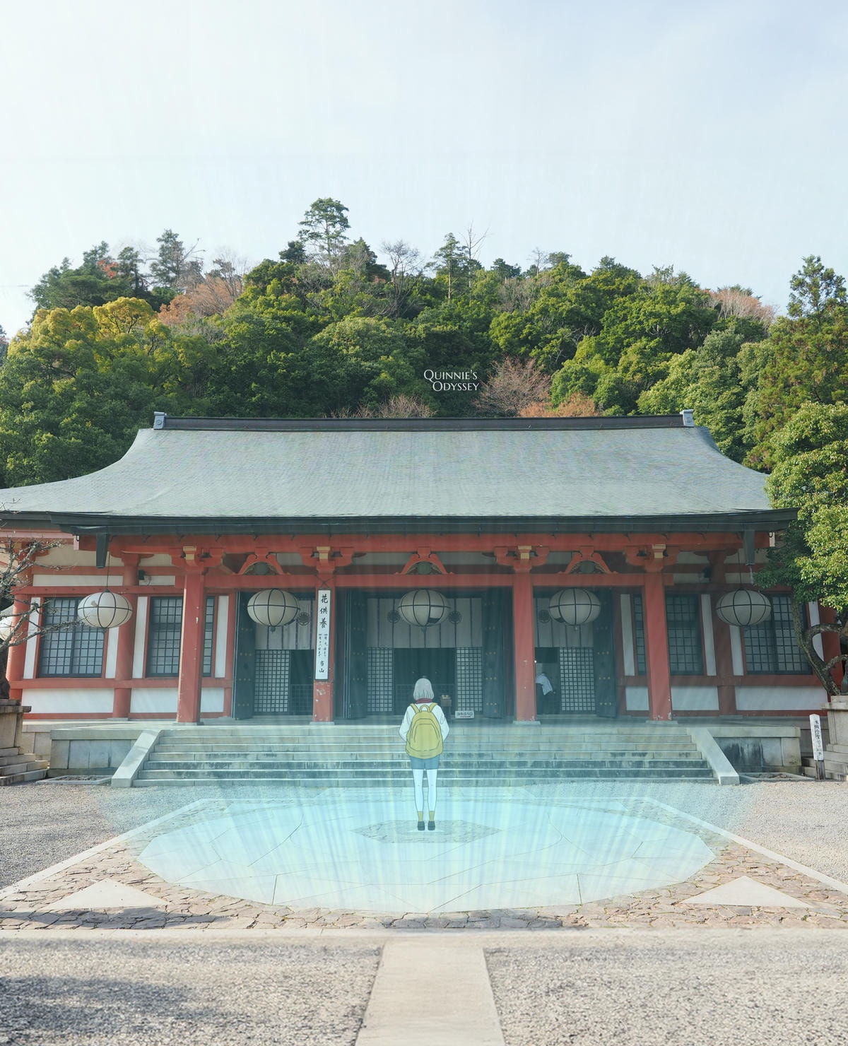 Kurama temple the Main Golden Hall
