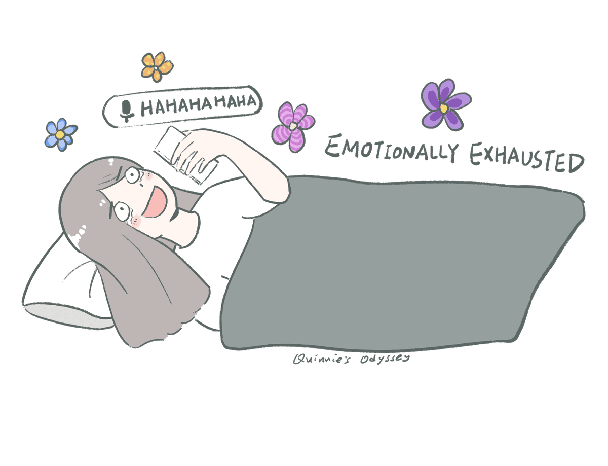 In bed illustration