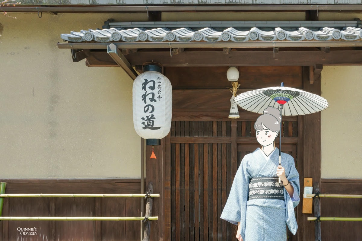 京都和服體驗心得:夢館五条店 和服租借流程與攝影方案 - 第13張圖 和服攝影