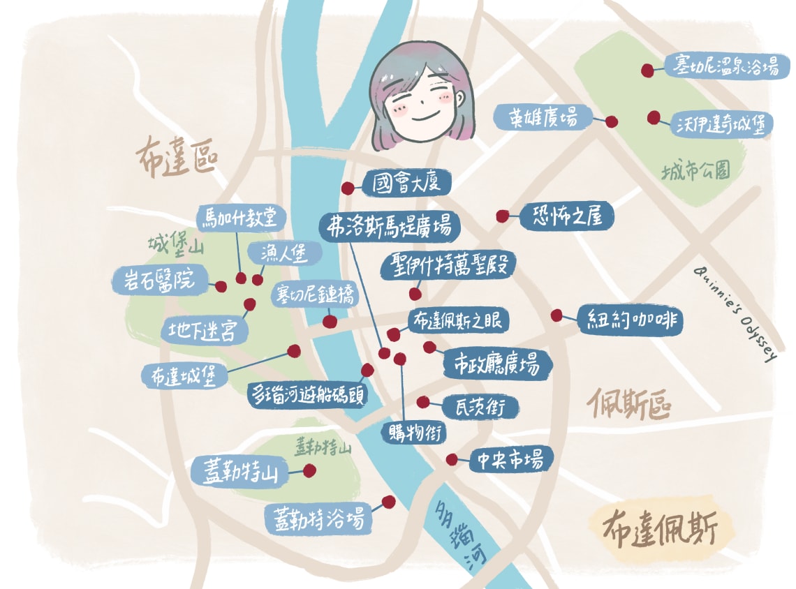 布達佩斯 地圖
