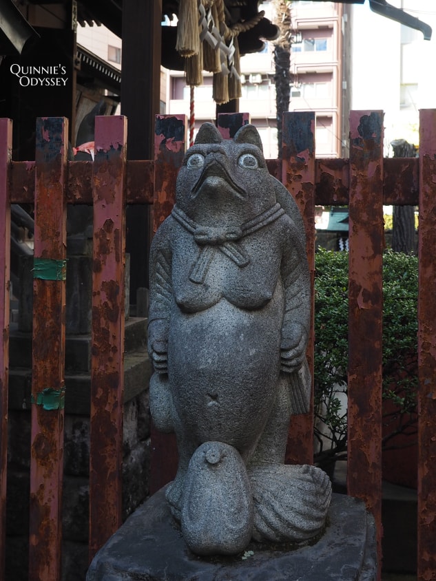 東京-貓/狗/狐狸/狸貓/河童-7間特色動物神社推薦 - 第24張圖 東京 柳森神社