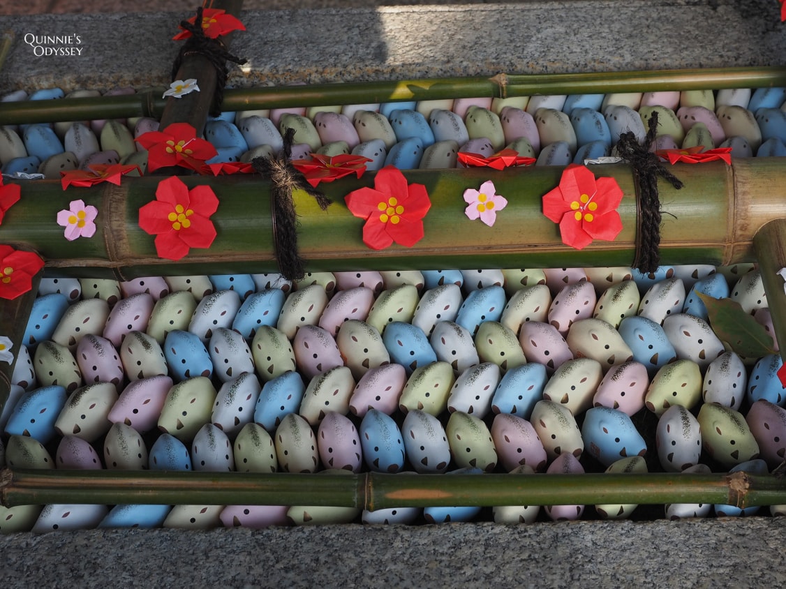 京都 護王神社 野豬手水舍