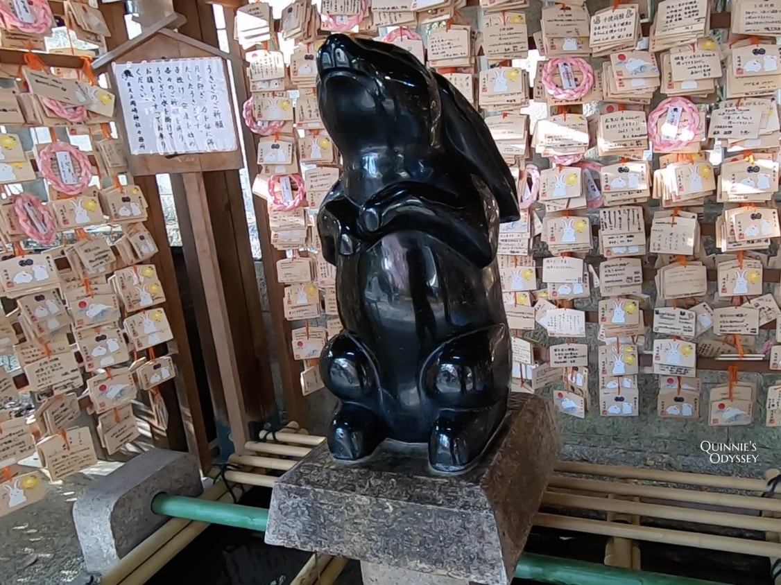 京都兔子神社:東天王岡崎神社-兔兔迷必訪的京都景點 - 第10張圖 京都兔子神社 岡崎神社 手水舍