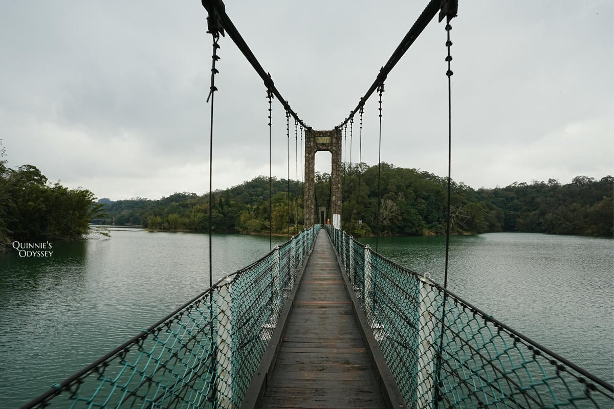 寶山水庫環湖步道 吊橋