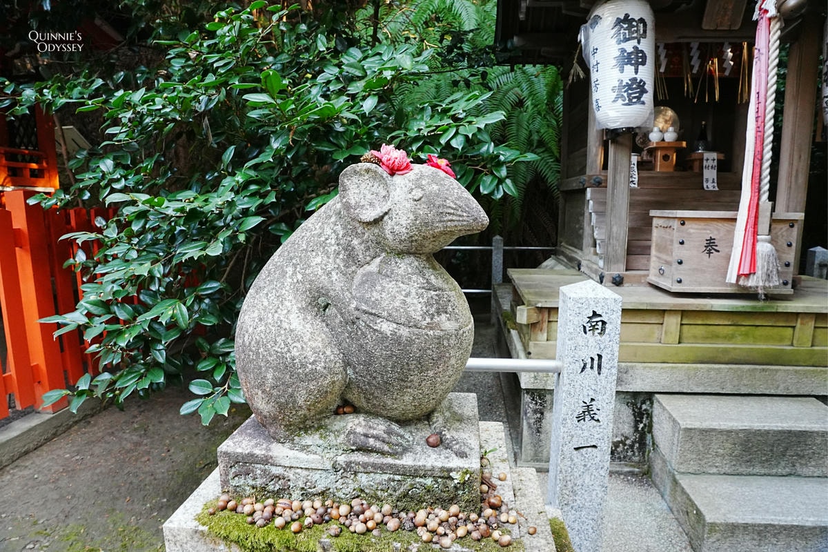 大豐神社，狛鼠