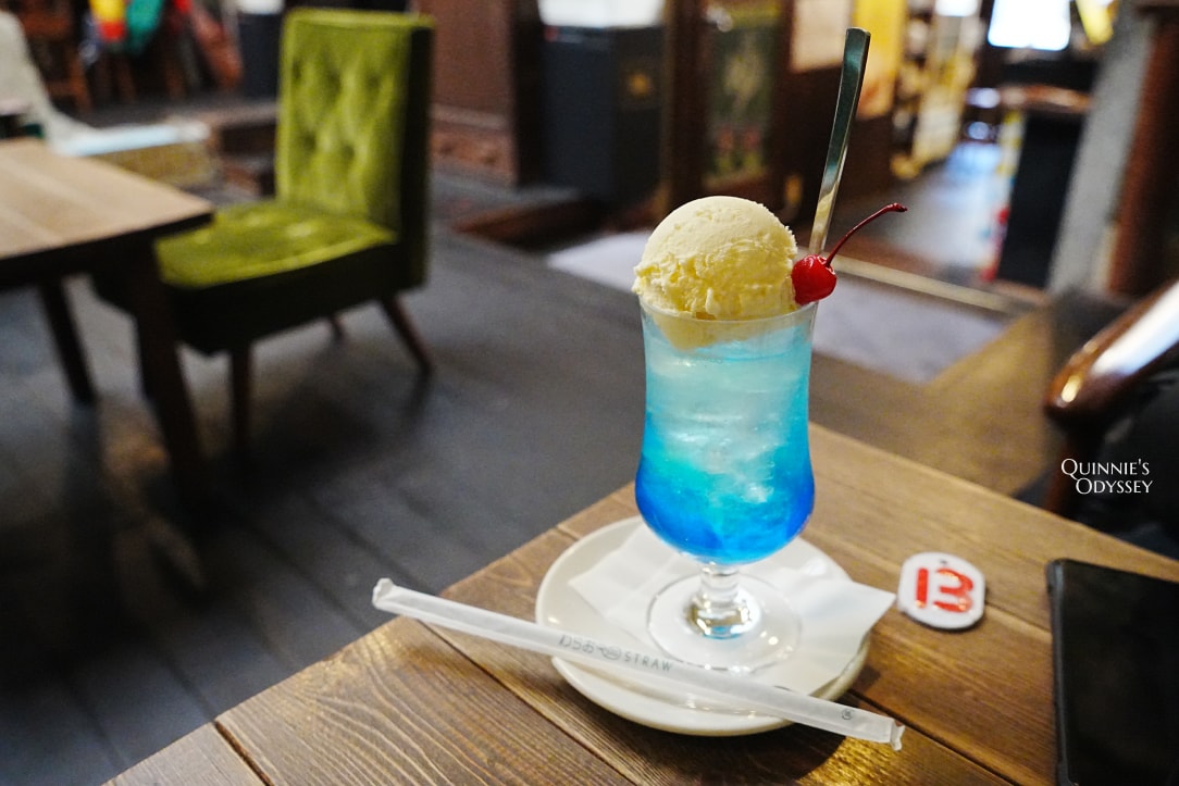 京都 さらさ西陣 Cafe Sarasa 餐點 漂浮蘇打
