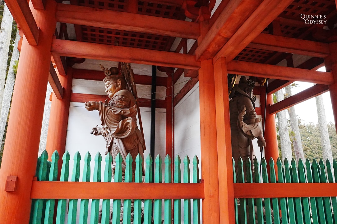 高野山壇上伽藍:和歌山隱藏版靈場,日本最神聖的密宗聖地 - 第7張圖 高野山 壇上伽藍 中門