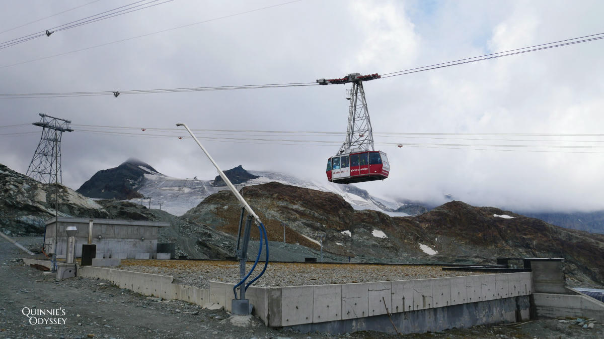 馬特洪峰冰川天堂 纜車