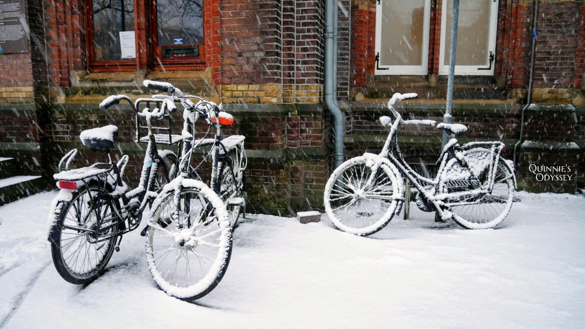 荷蘭台夫特 Delft 冬天下雪