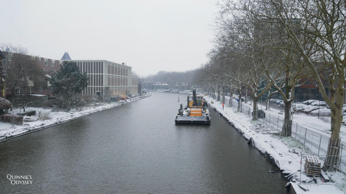 荷蘭台夫特 Delft 冬天下雪