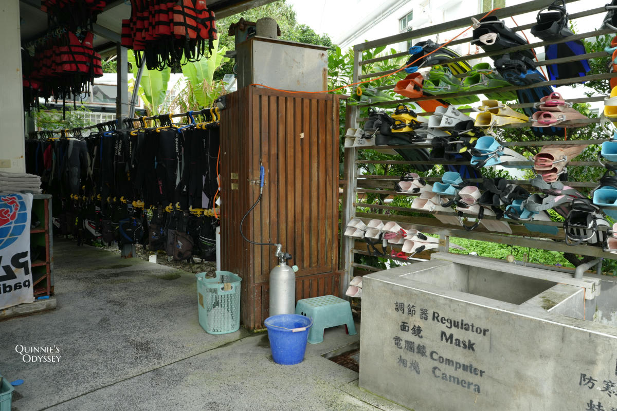 火燒島潛水度假中心住宿心得:綠島適合背包客住的平價民宿 - 第10張圖 火燒島潛水度假中心 綠島民宿推薦 潛水裝備