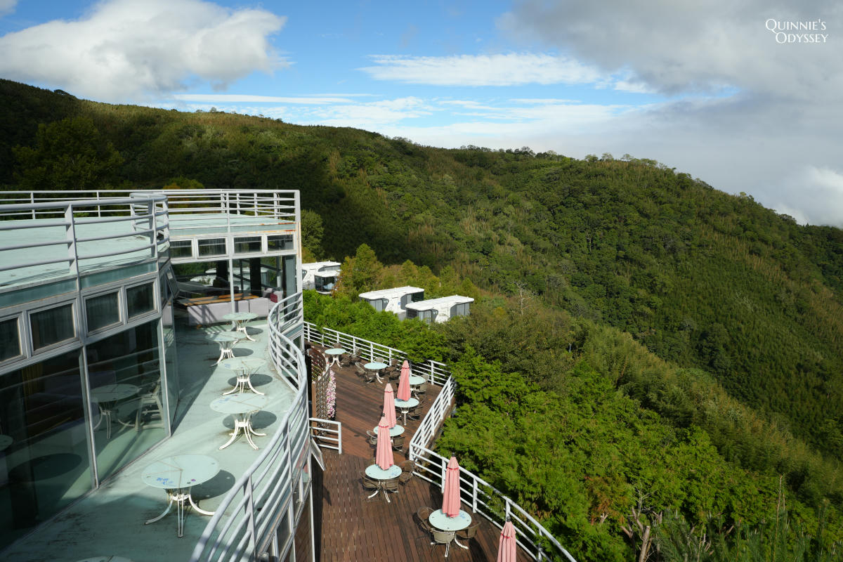 數碼天空太空艙住宿開箱:一泊二食,新竹尖石被群山包圍的秘境 - 第31張圖 數碼天空 景觀餐廳