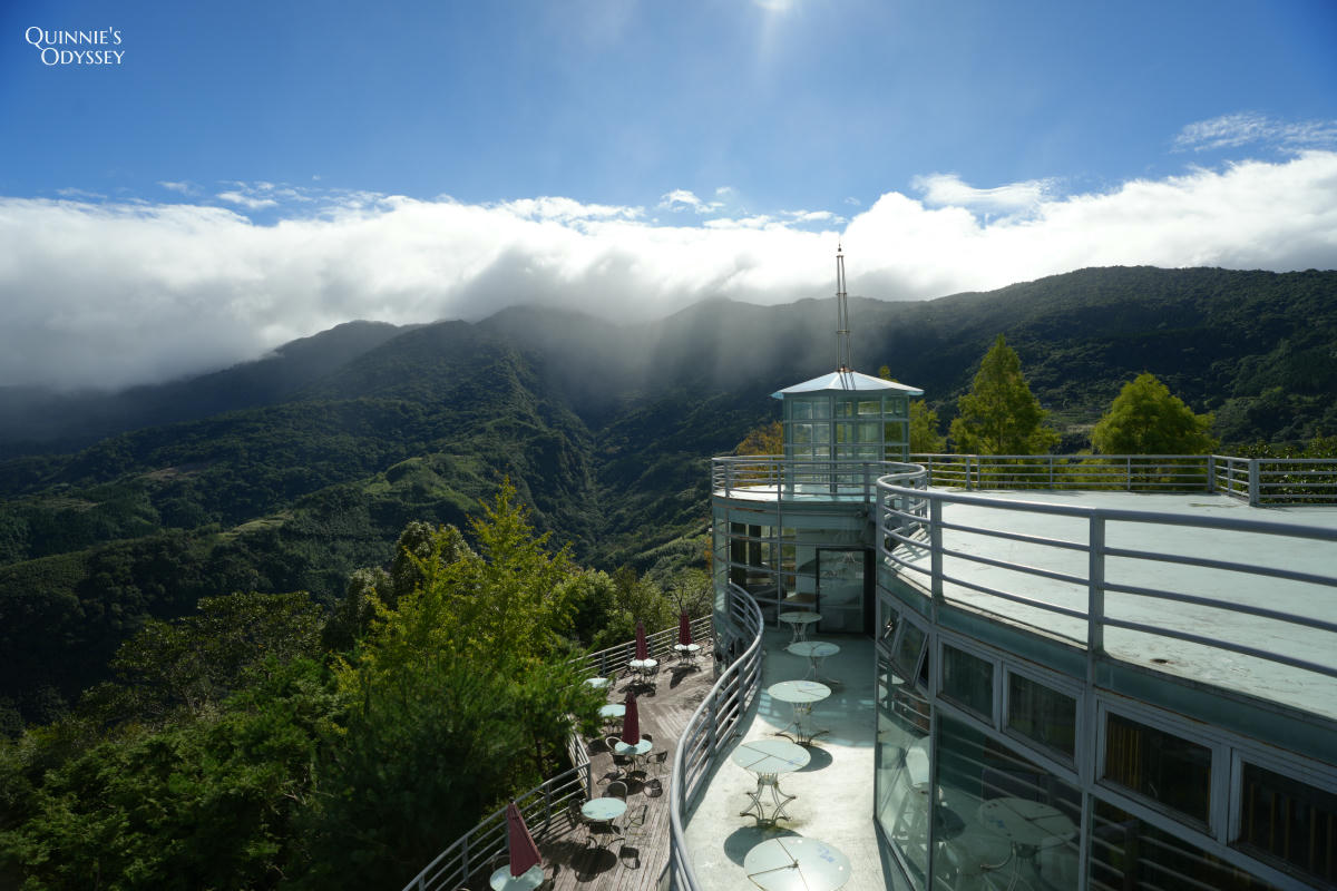 數碼天空太空艙住宿開箱:一泊二食,新竹尖石被群山包圍的秘境 - 第5張圖 數碼天空 景觀餐廳