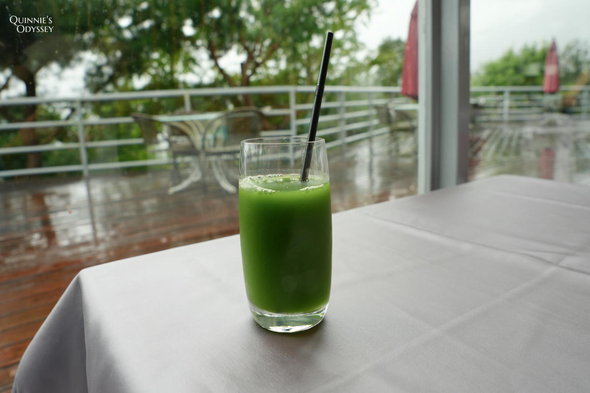 數碼天空太空艙住宿開箱:一泊二食,新竹尖石被群山包圍的秘境 - 第46張圖 數碼天空 五葉松汁