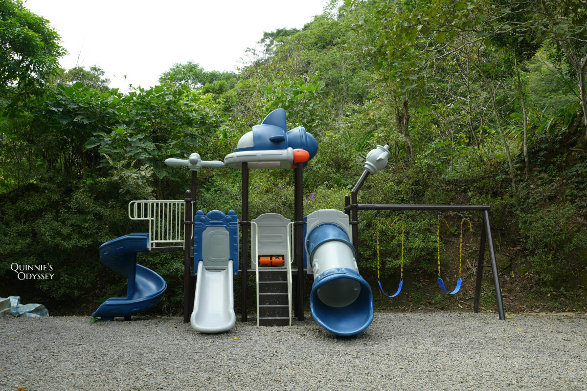 藍月山谷:藏在新竹橫山山中的秘境景觀咖啡廳 - 第16張圖 藍月山谷親子遊戲區