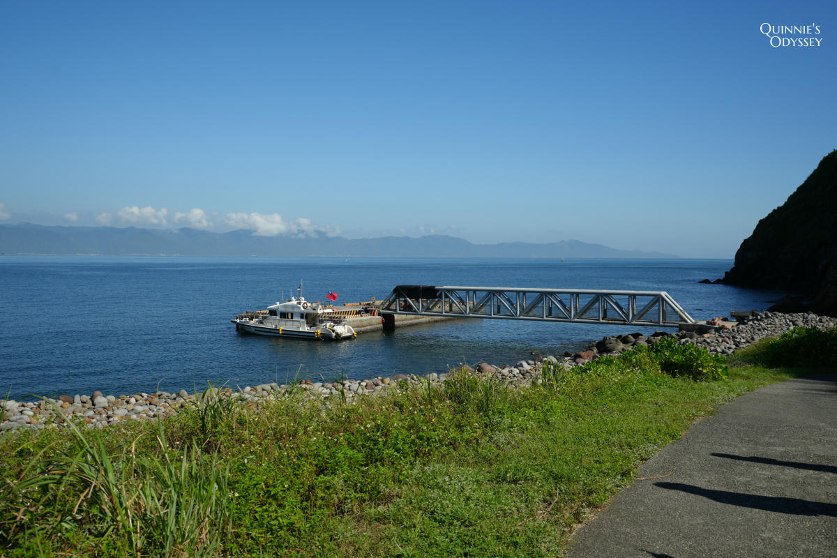 龜山島登島半日遊完整心得:401高地登頂+環湖+坑道+龜山八景 - 第7張圖 龜山島 碼頭