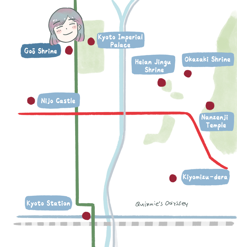 Goo Shrine Map Illustration