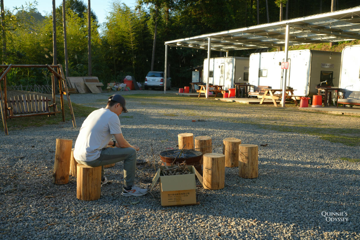杉行旅居:苗栗高海拔露營車住宿x夢幻山景與超美星空 - 第35張圖 杉行旅居 D區