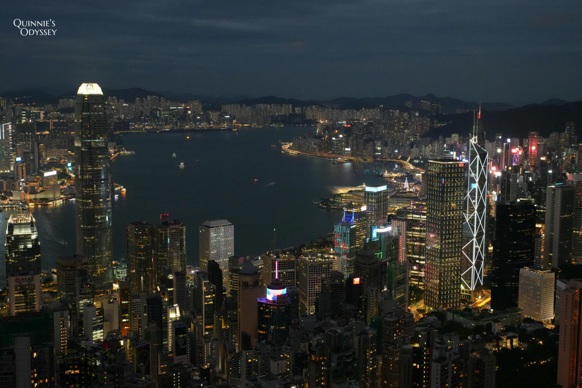 香港太平山夜景全紀錄:纜車怎麼搭?盧吉道觀景臺+維多利亞港夜景一次看 - 第21張圖 香港 太平山:盧吉道觀景臺 維多利亞港 夜景