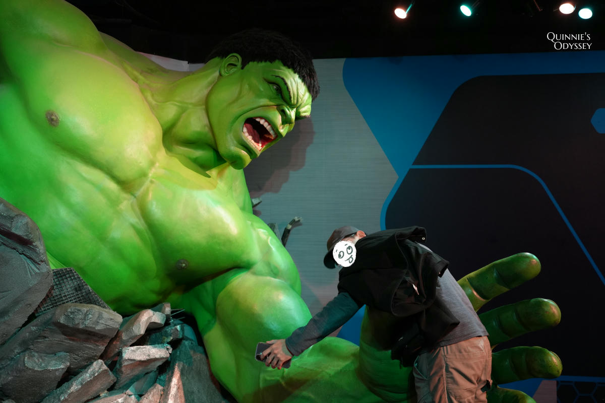 香港杜莎夫人蠟像館 綠巨人浩克