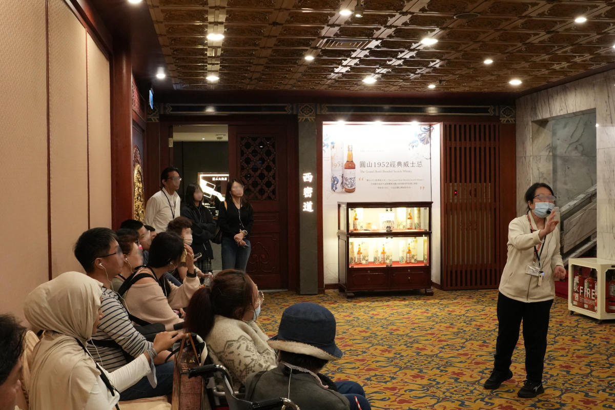 圓山大飯店地下密道探秘:東密道、西密道、孔二小姐家一次看 - 第19張圖 圓山大飯店密道導覽 吉祥廳