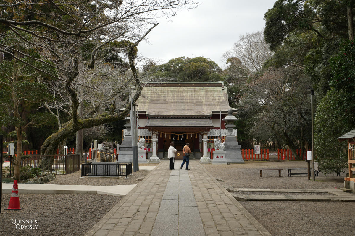Ikisu Shrine, Main Hall & Worship Hall