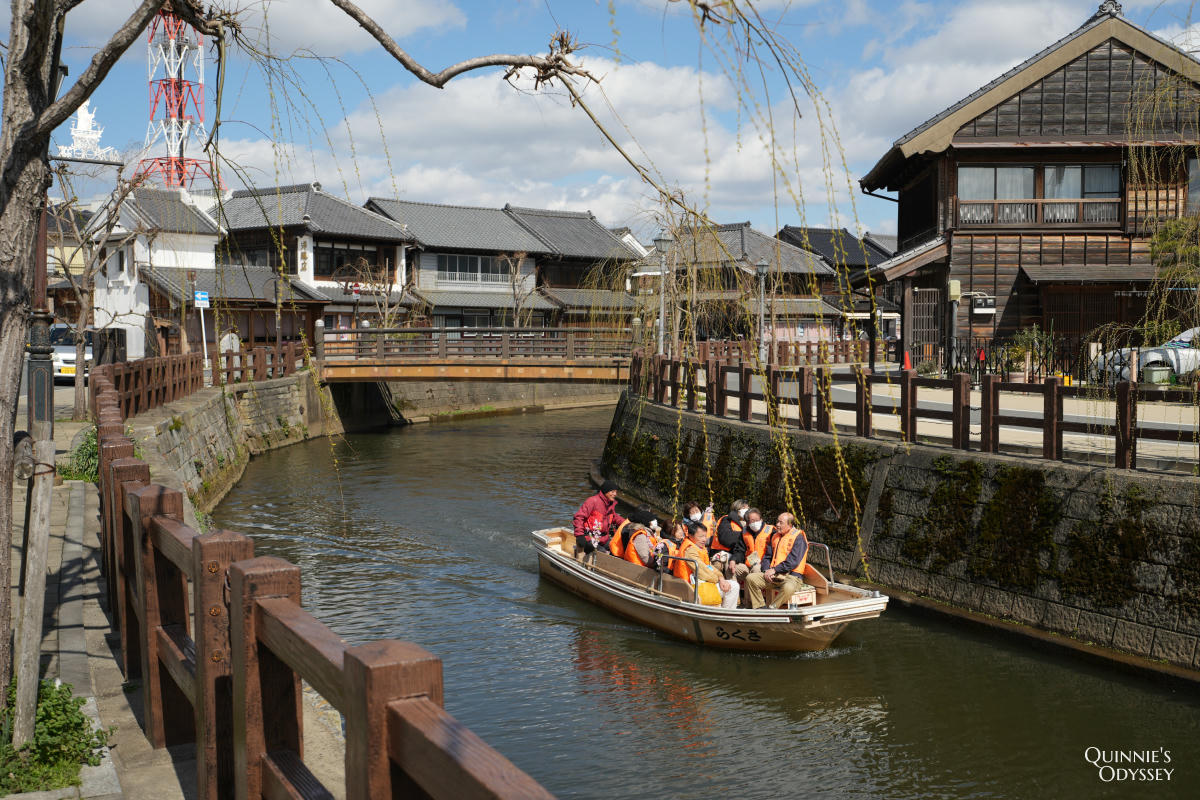 Sawara, Little Edo, Ono River boat ride