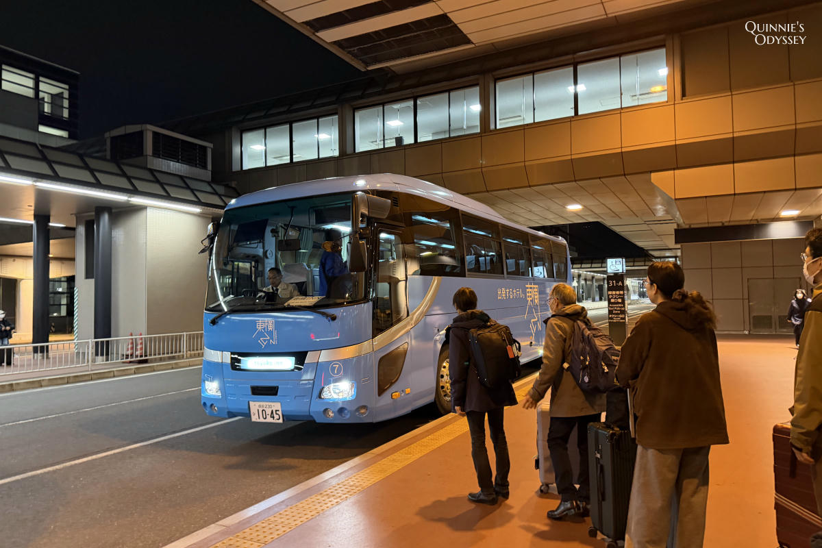 Toyoko Inn Narita Airport Honkan: How to Take the Free Shuttle Bus