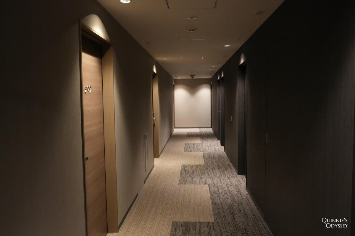 M's Plus 四條大宮飯店 走廊