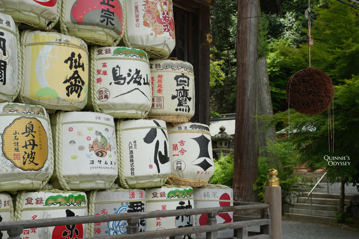 松尾大社 神輿庫 傳統清酒樽