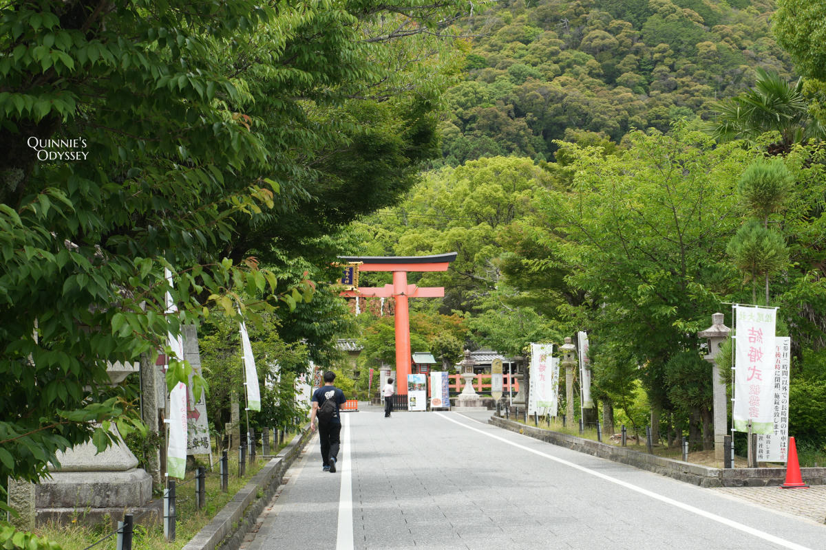松尾大社 赤鳥居