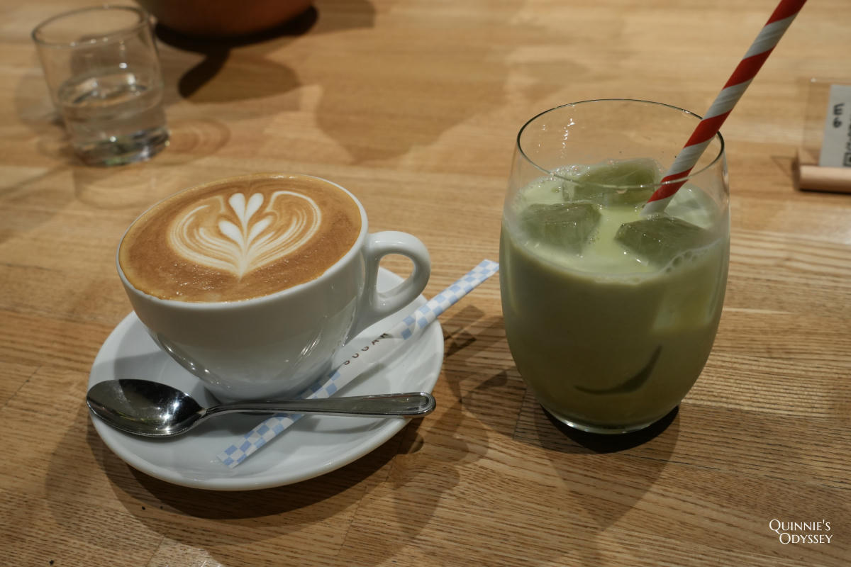 Bread, Espresso & 嵐山庭園:在百年古宅裡喝咖啡 - 第19張圖 Bread, Espresso & 嵐山庭園
熱拿鐵、冰抹茶拿鐵