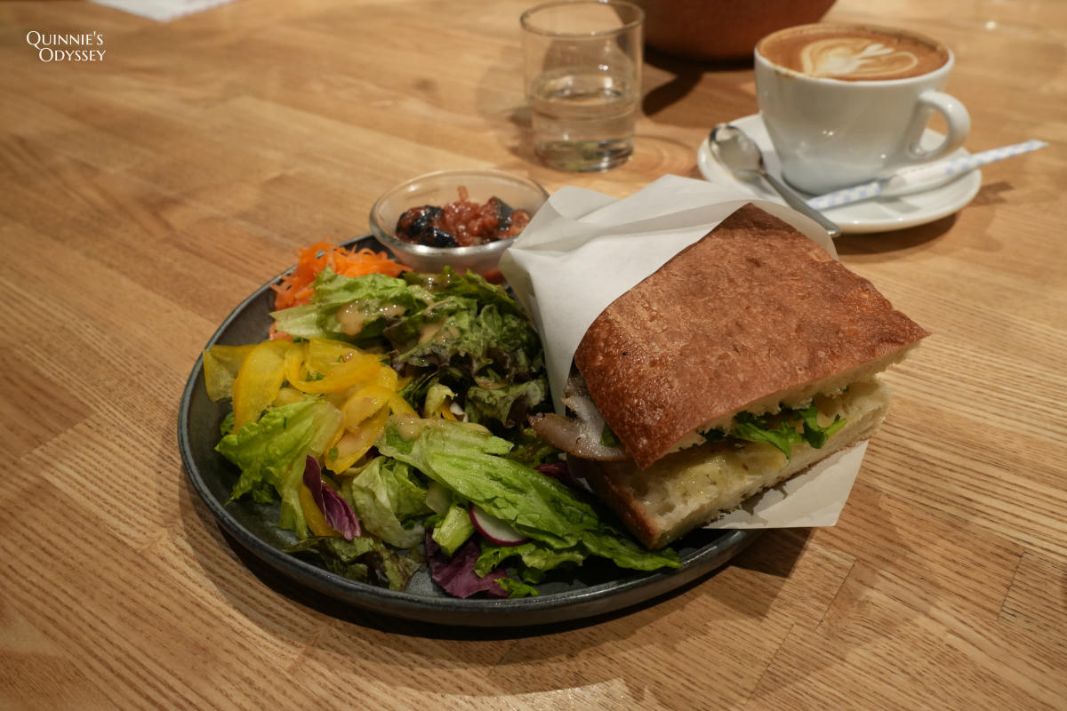 Bread, Espresso & 嵐山庭園:在百年古宅裡喝咖啡 - 第18張圖 Bread, Espresso & 嵐山庭園 義式波克塔風烤豬帕尼尼