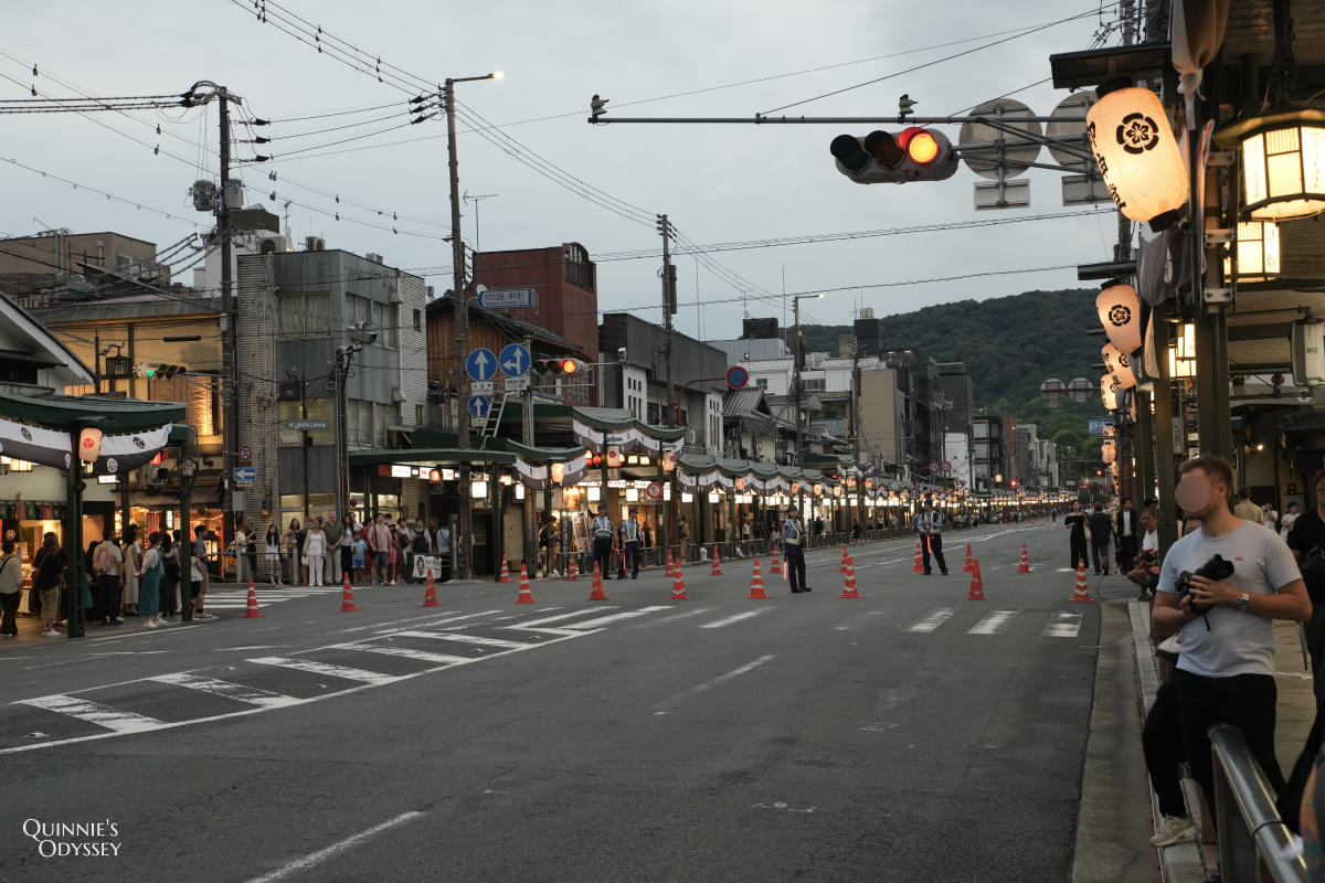 祇園祭 7/28 お祝い提灯、神輿洗 卡位