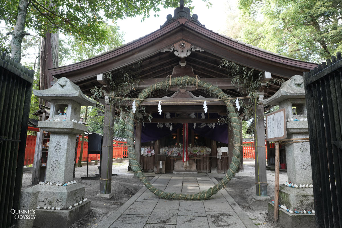京都三宅八幡宮:兒童守護神、狛鳩、鴿子御神籤一次看 - 第19張圖 京都三宅八幡宮 夏越大拔