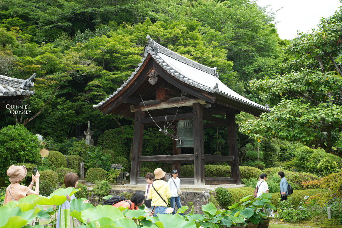 宇治三室戶寺:繡球花季、交通、門票、境內景點全整理 - 第15張圖 宇治三室戶寺 鐘樓