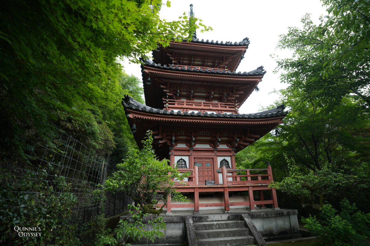 宇治三室戶寺:繡球花季、交通、門票、境內景點全整理 - 第16張圖 宇治三室戶寺 三重塔