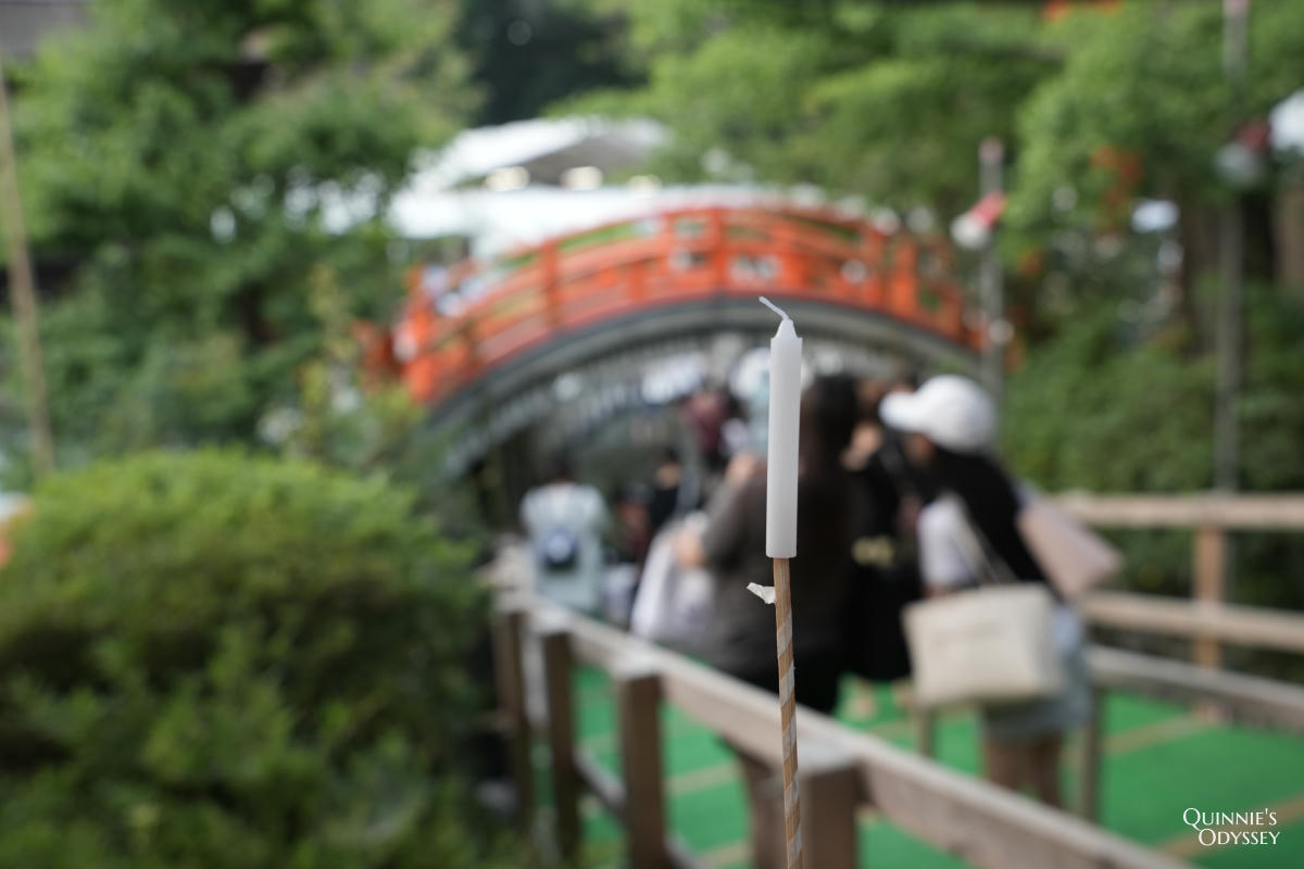 下鴨神社御手洗祭 蠟燭