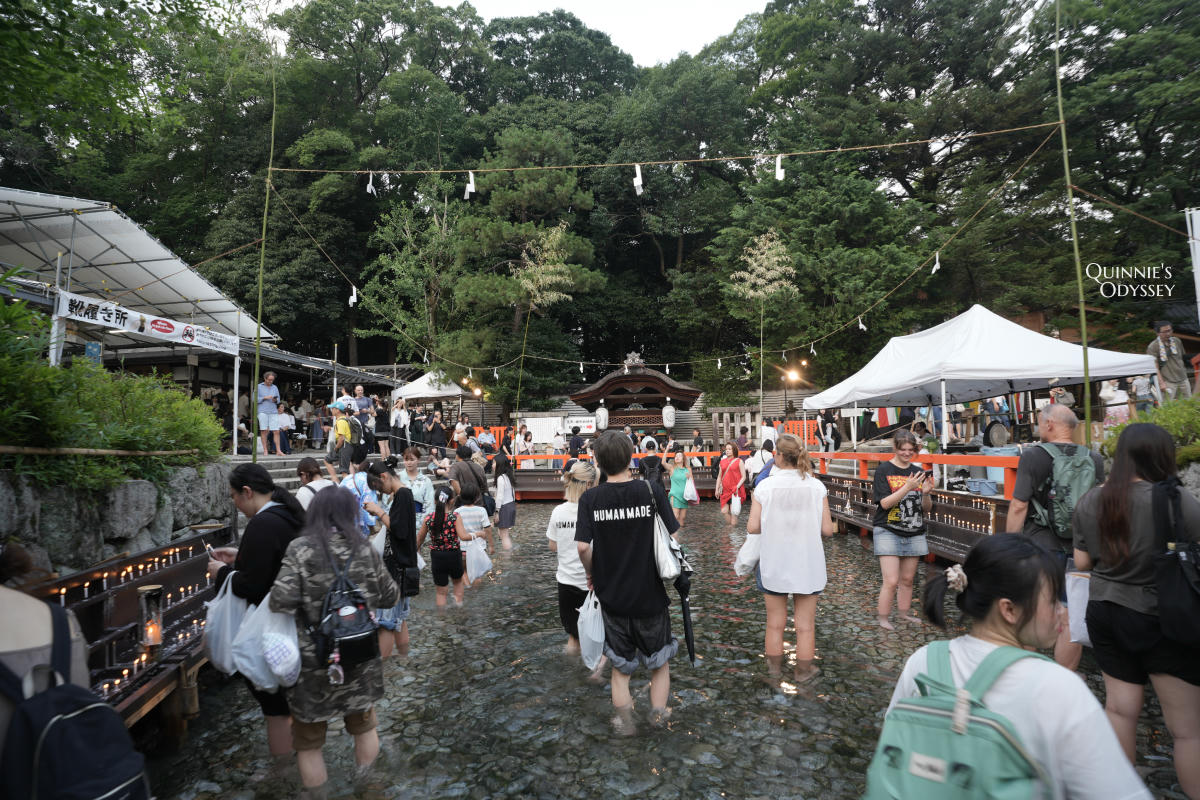 下鴨神社御手洗祭 御手洗池