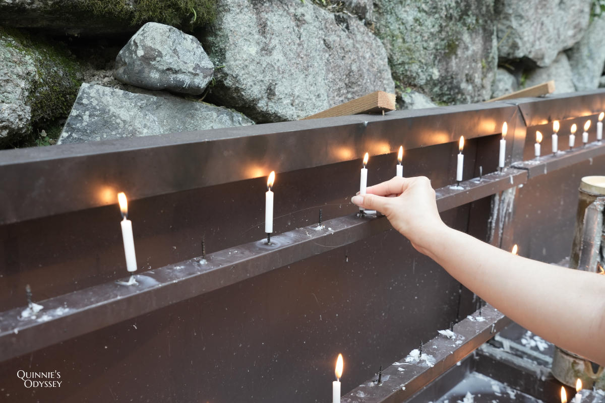 下鴨神社御手洗祭 蠟燭